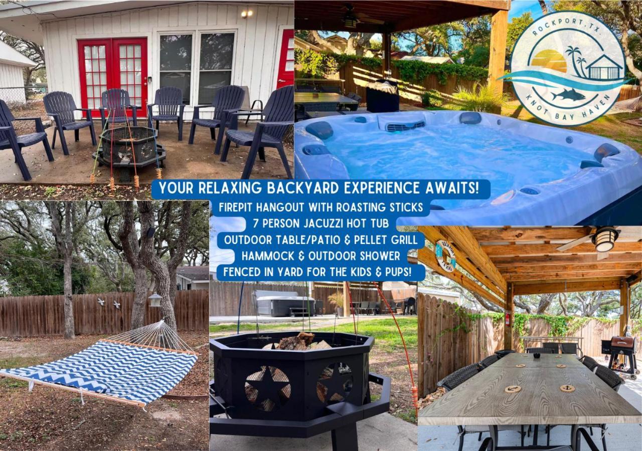 Knot Bay Haven, Dog Friendly, Hot Tub, Fenced Yard, Patio And Grill, 3 Br Villa Rockport Dış mekan fotoğraf